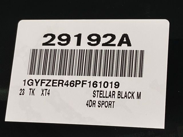 2023 Cadillac XT4 Sport