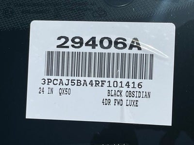 2024 INFINITI QX50 LUXE FWD