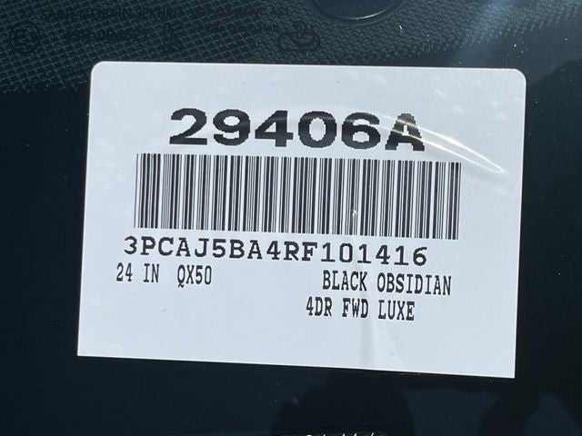2024 INFINITI QX50 LUXE FWD