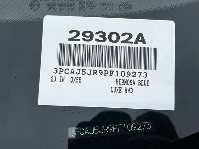 2023 INFINITI QX55 LUXE AWD