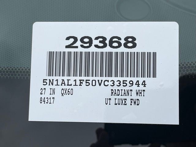2027 INFINITI QX60 Luxe FWD
