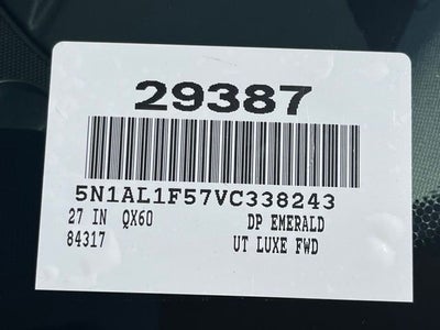 2027 INFINITI QX60 Luxe FWD