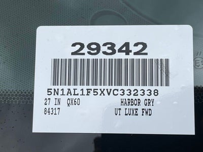 2027 INFINITI QX60 Luxe FWD