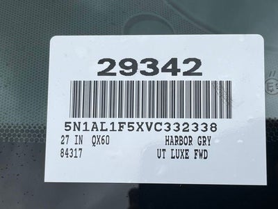 2027 INFINITI QX60 Luxe FWD
