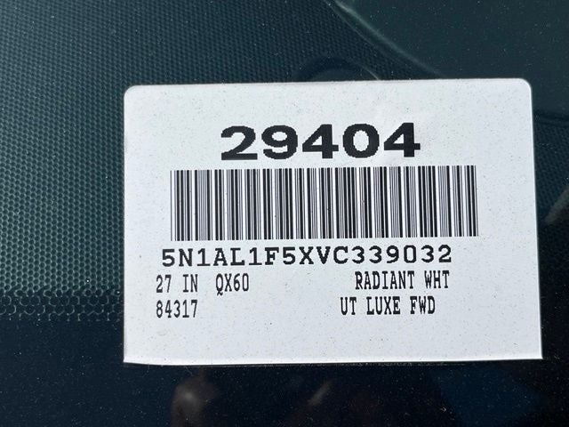 2027 INFINITI QX60 Luxe FWD