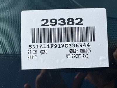 2027 INFINITI QX60 Sport AWD