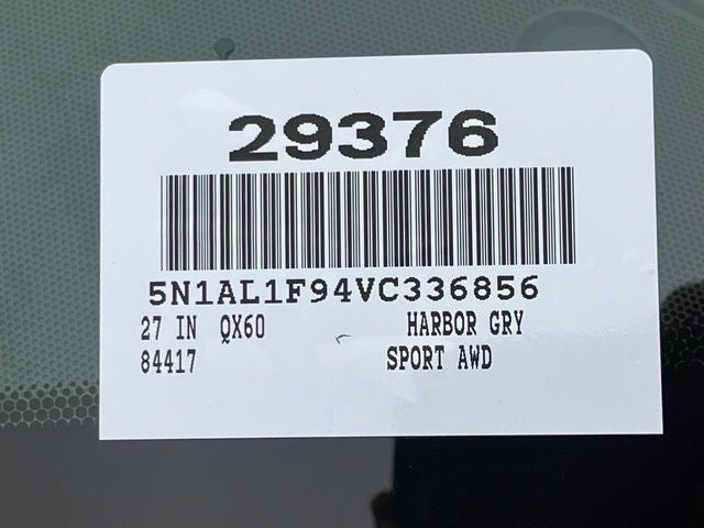 2027 INFINITI QX60 Sport AWD