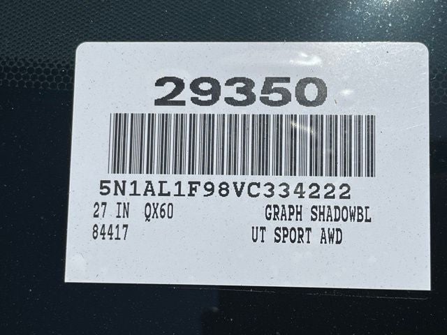 2027 INFINITI QX60 Sport AWD