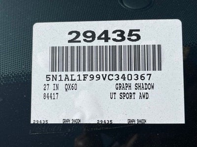 2027 INFINITI QX60 Sport AWD