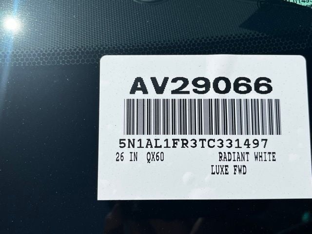 2026 INFINITI QX60 Luxe FWD