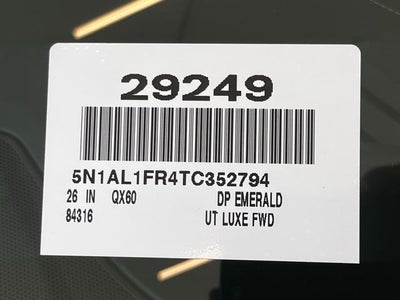 2026 INFINITI QX60 LUXE