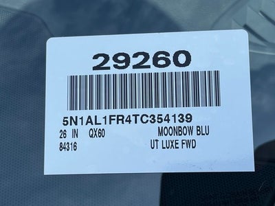 2026 INFINITI QX60 LUXE