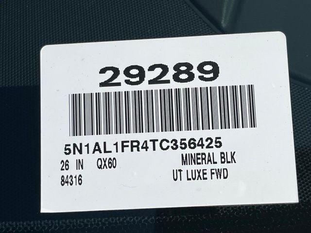2026 INFINITI QX60 Luxe FWD