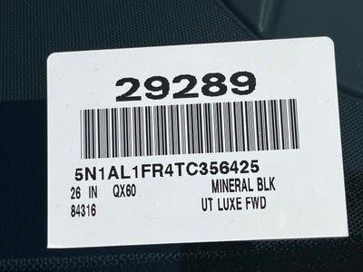 2026 INFINITI QX60 Luxe FWD