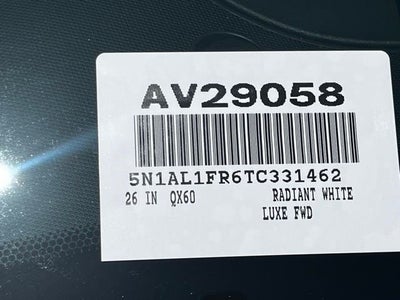 2026 INFINITI QX60 Luxe FWD