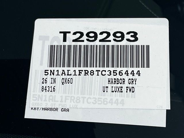 2026 INFINITI QX60 Luxe FWD