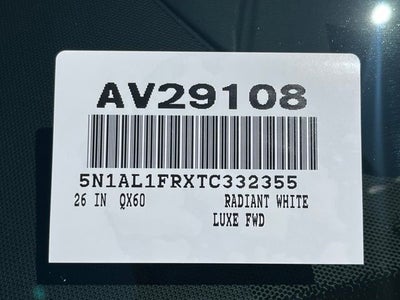 2026 INFINITI QX60 Luxe FWD