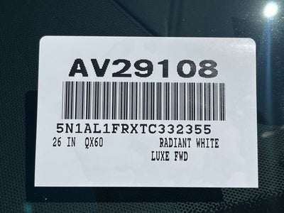 2026 INFINITI QX60 Luxe FWD