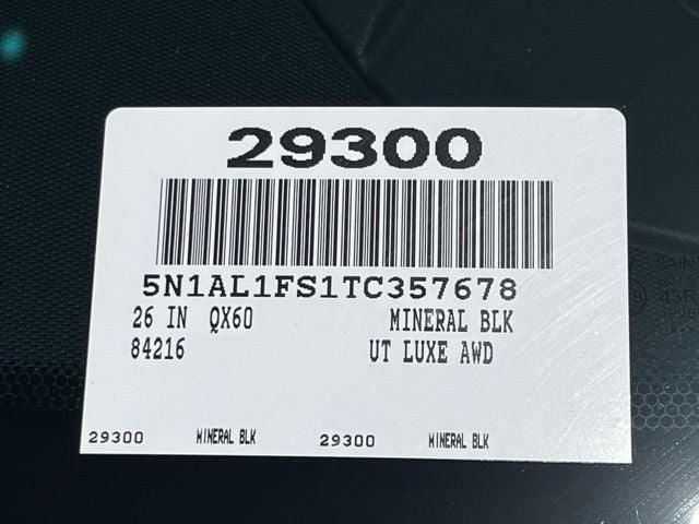 2026 INFINITI QX60 Luxe AWD