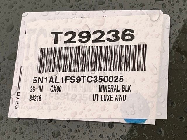 2026 INFINITI QX60 Luxe AWD