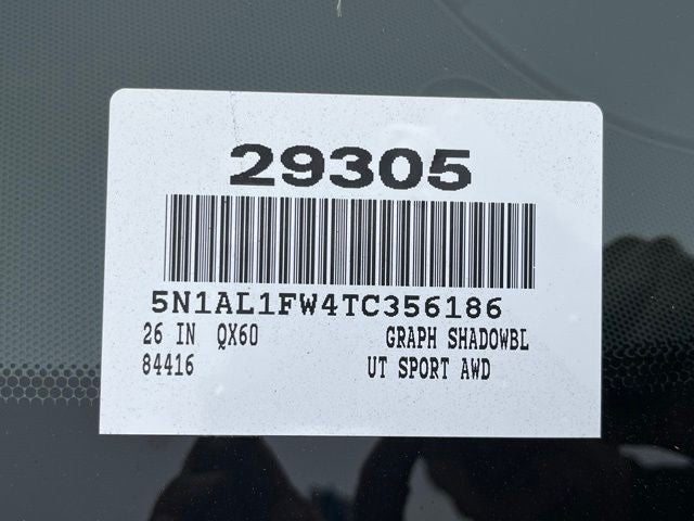 2026 INFINITI QX60 Sport AWD