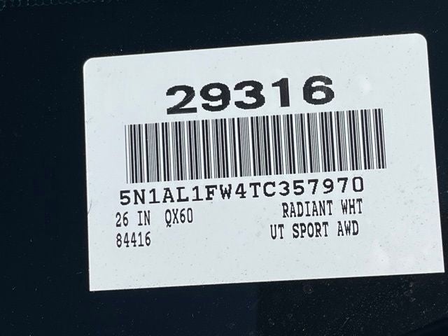 2026 INFINITI QX60 Sport AWD