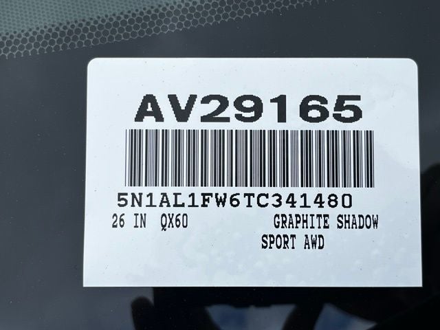 2026 INFINITI QX60 Sport AWD