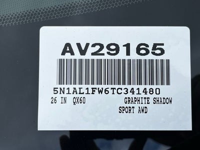 2026 INFINITI QX60 Sport AWD