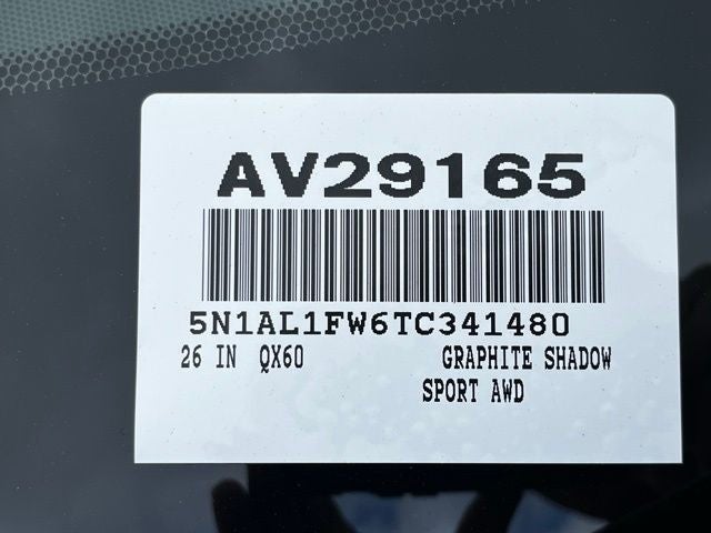 2026 INFINITI QX60 Sport AWD