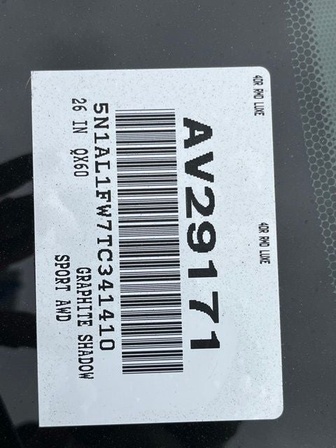 2026 INFINITI QX60 Sport AWD