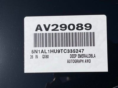 2026 INFINITI QX60 Autograph