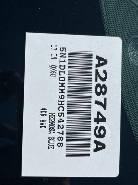 2017 INFINITI QX60 3.5 AWD