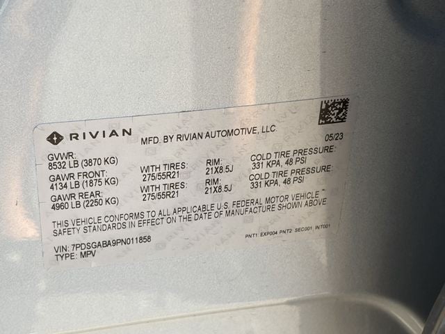 2023 Rivian R1S Adventure