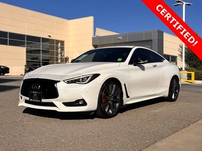 2022 INFINITI Q60 Red Sport 400