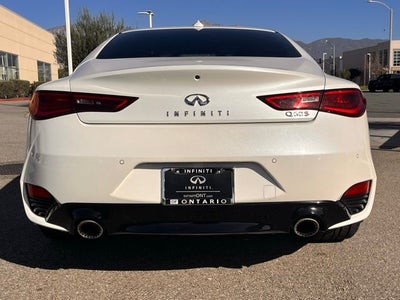 2022 INFINITI Q60 Red Sport 400