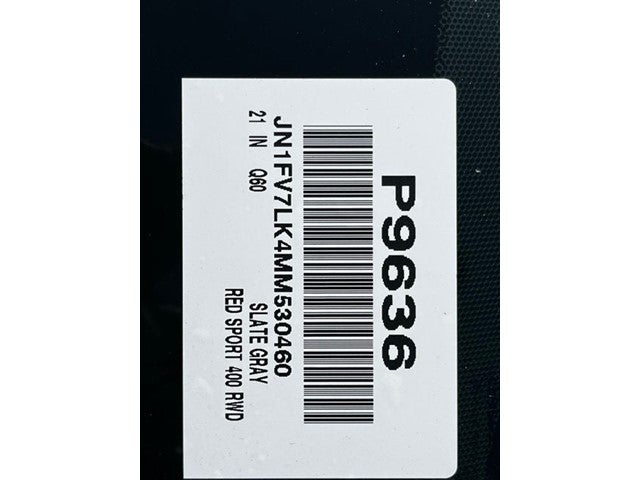 2021 INFINITI Q60 RED SPORT 400