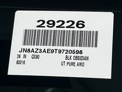 2026 INFINITI QX80 PURE