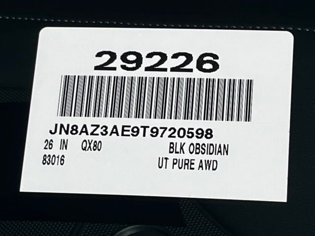 2026 INFINITI QX80 PURE