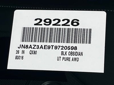 2026 INFINITI QX80 Pure 4WD