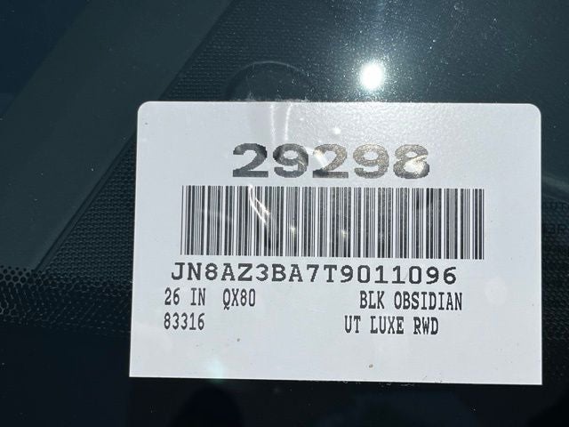 2026 INFINITI QX80 Luxe 2WD