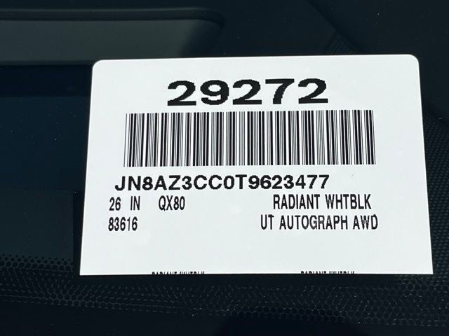 2026 INFINITI QX80 Autograph 4WD