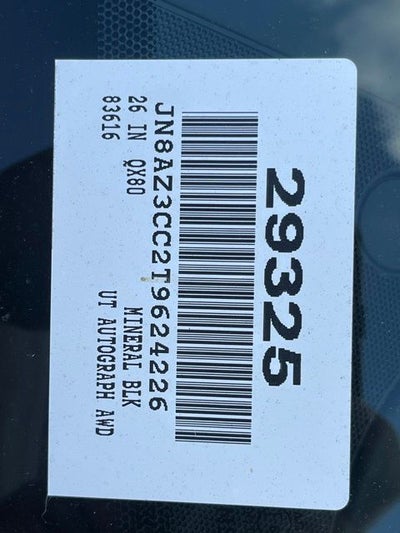 2026 INFINITI QX80 Autograph 4WD