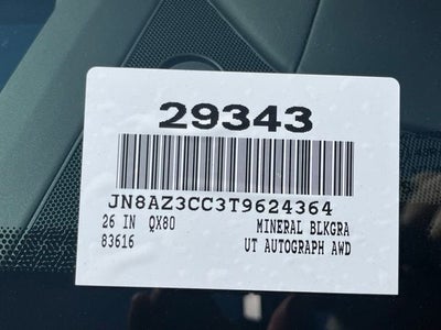 2026 INFINITI QX80 Autograph 4WD
