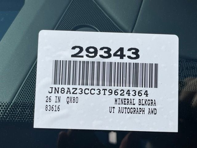 2026 INFINITI QX80 Autograph 4WD