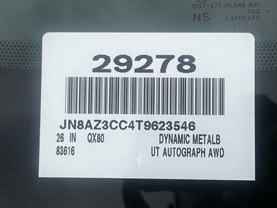 2026 INFINITI QX80 Autograph 4WD