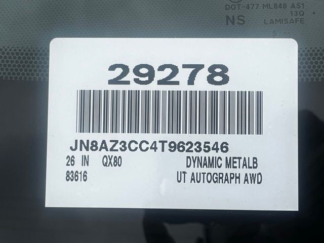 2026 INFINITI QX80 Autograph 4WD