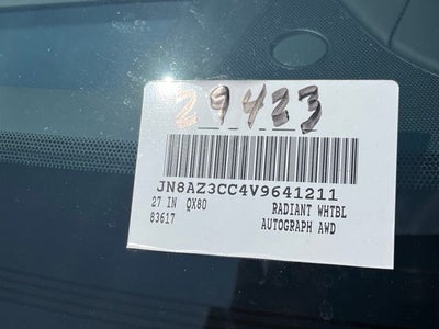 2027 INFINITI QX80 Autograph 4WD