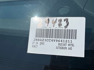 2027 INFINITI QX80 Autograph 4WD