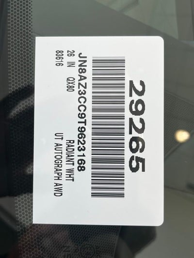 2026 INFINITI QX80 AUTOGRAPH