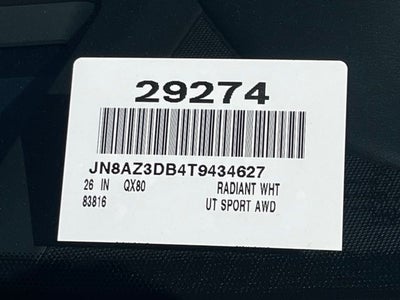 2026 INFINITI QX80 SPORT